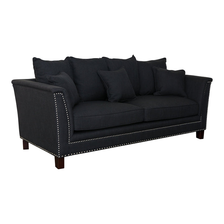 Manhattan 3 Seat Sofa Charcoal - OneWorld Collection