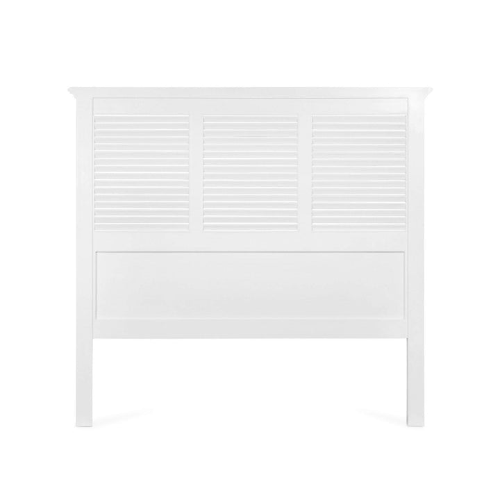 West Beach Bedhead W/ Shutters Queen - OneWorld Collection