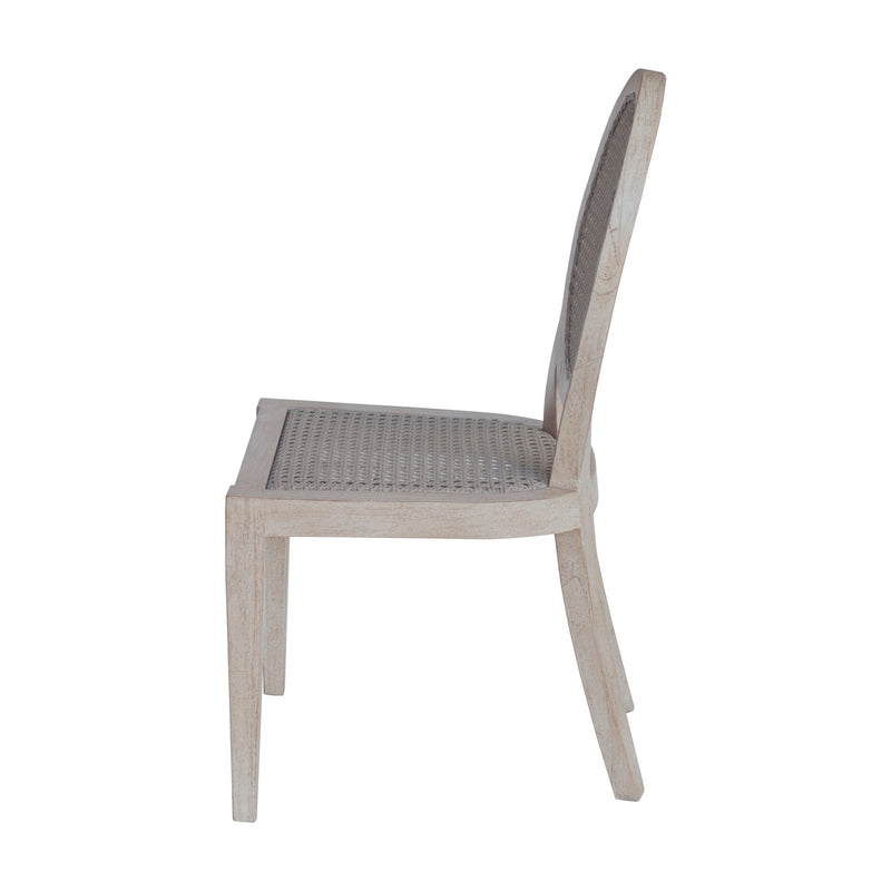 Cayman Washed Rattan Dining Chair - OneWorld Collection