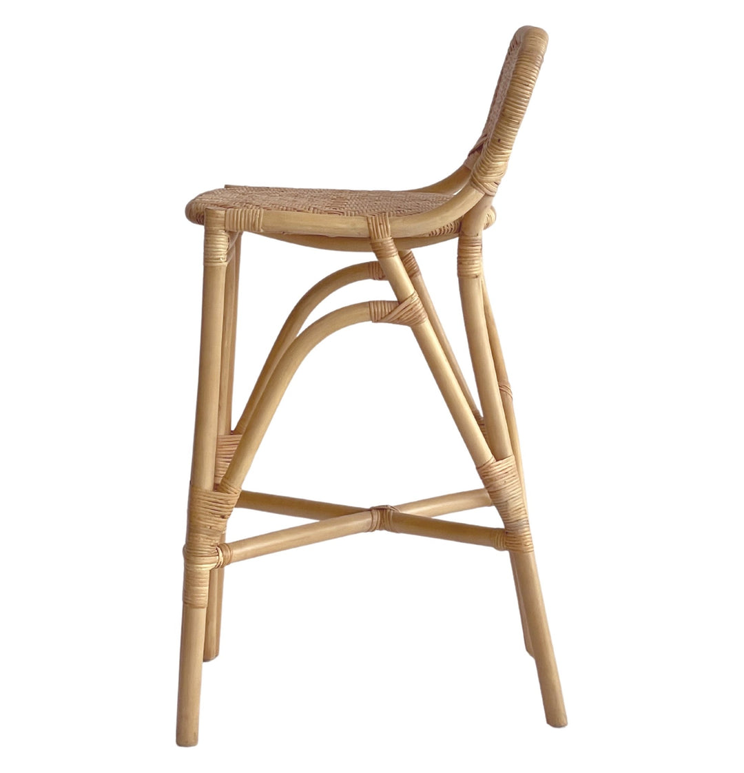 Fresno Barstool Natural By Shaynna Blaze - OneWorld Collection