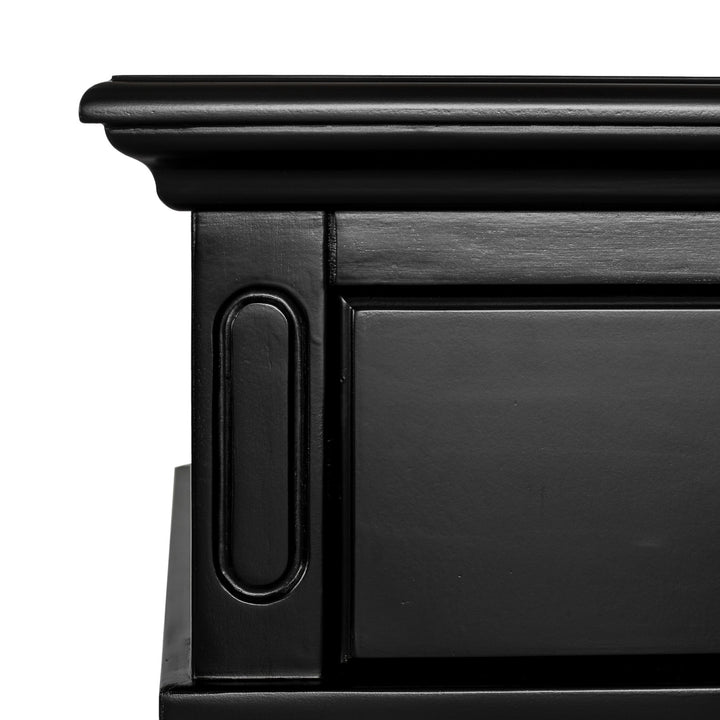 Sorrento 2 Draw Black Console - OneWorld Collection