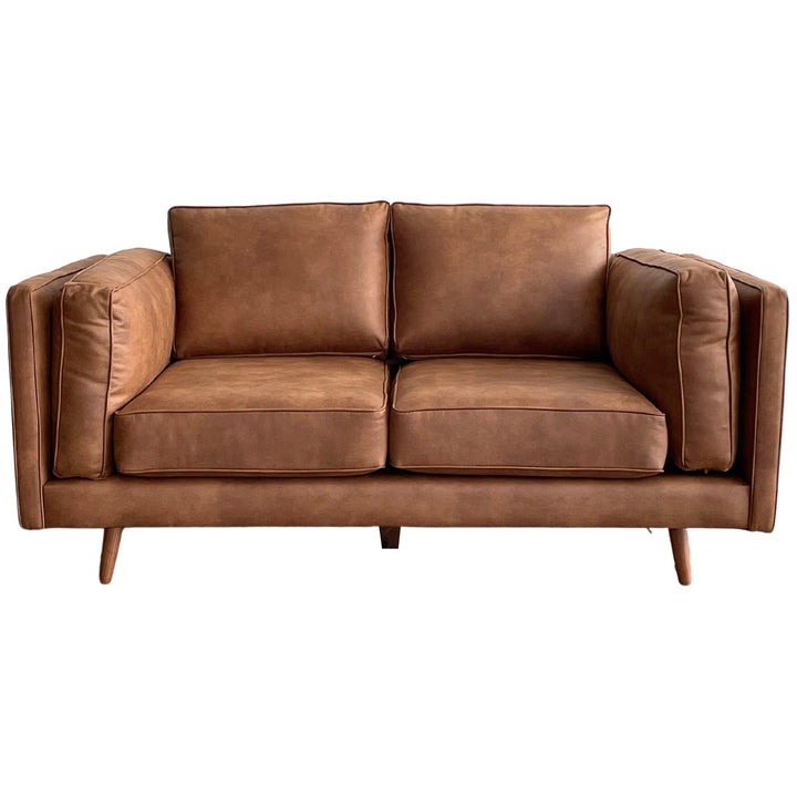 Lincoln 2 Seat Sofa in Tan - OneWorld Collection