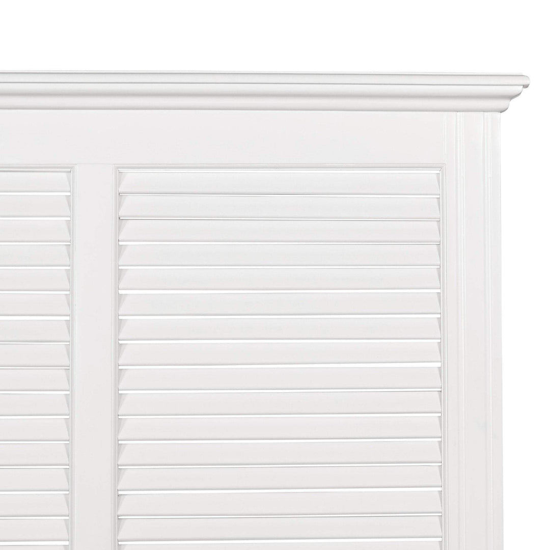 West Beach Bedhead W/ Shutters Queen - OneWorld Collection