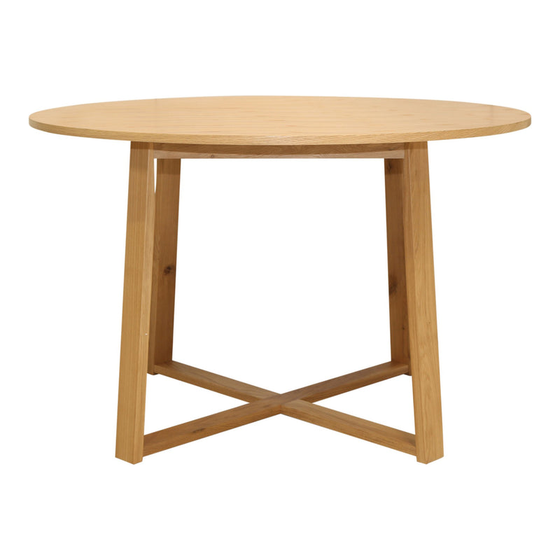 Oslo Oak 1.2M Round Dining Table Lacquered