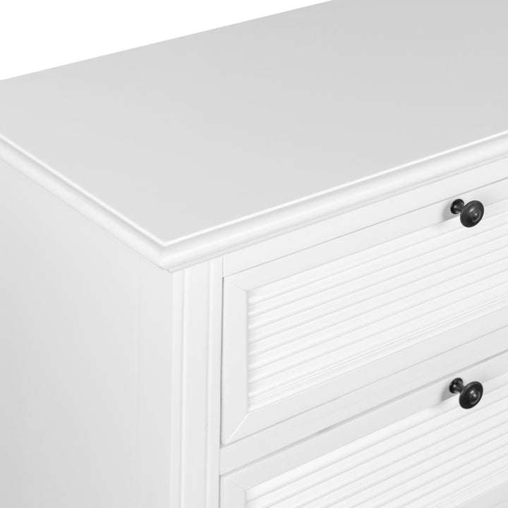 West Beach Chest of 6 Drawers White