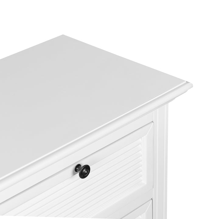 West Beach Chest of 3 Drawers White