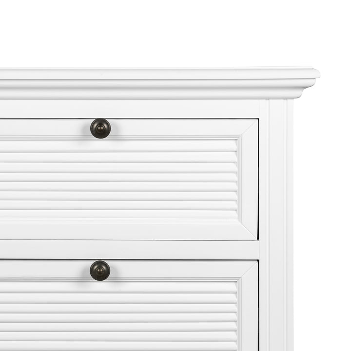 West Beach Chest of 3 Drawers White