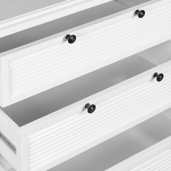 West Beach Chest of 3 Drawers White