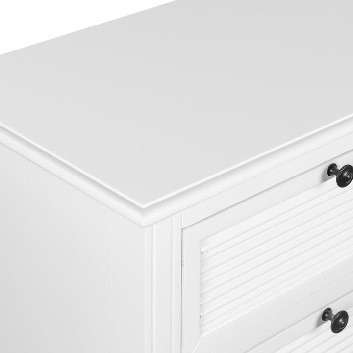 West Beach Chest of 3 Drawers White